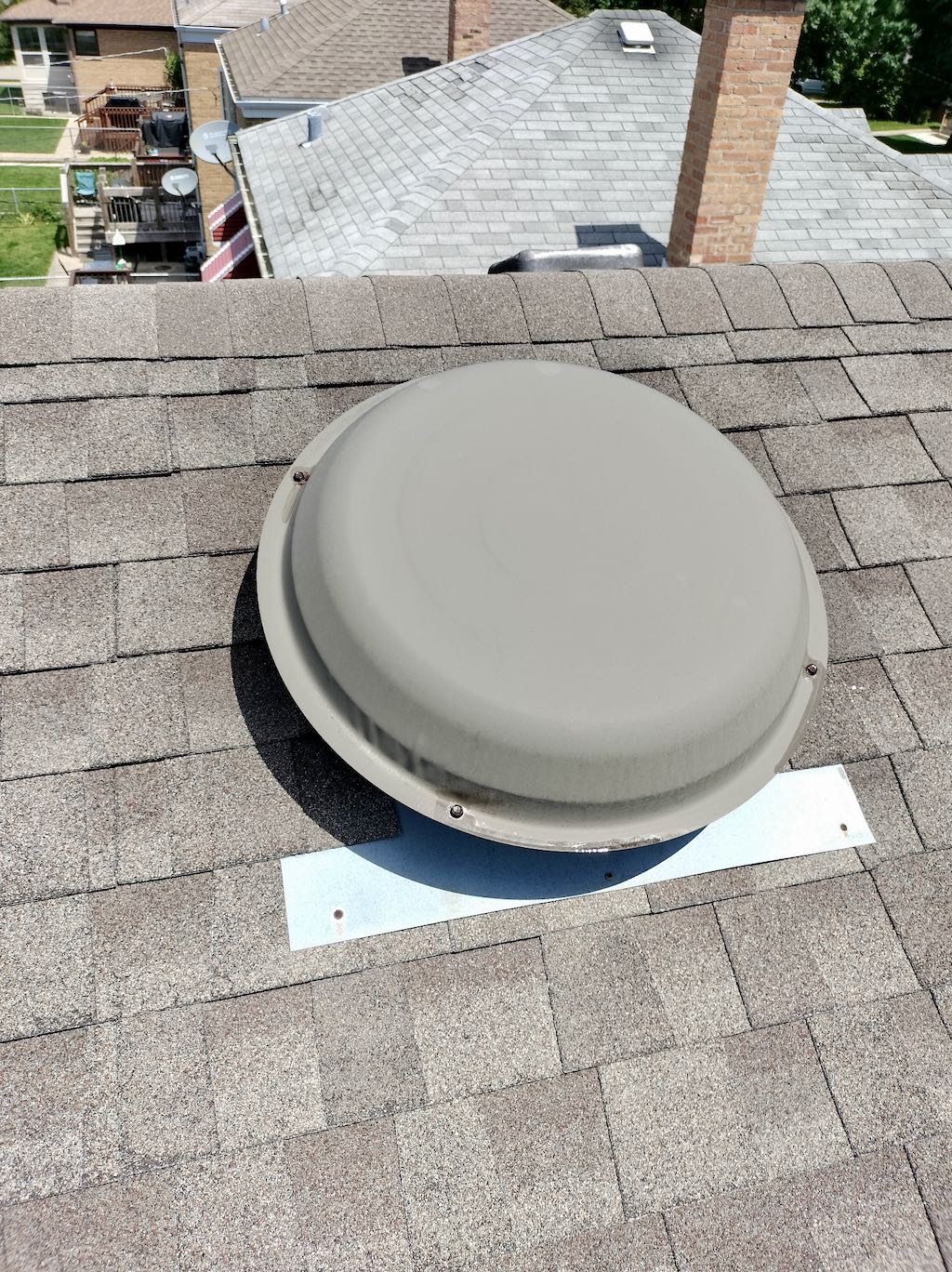 Attic fan motor replacement