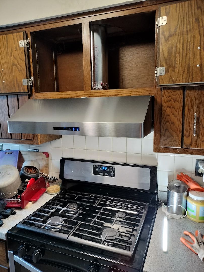 Stove Hood Replacement